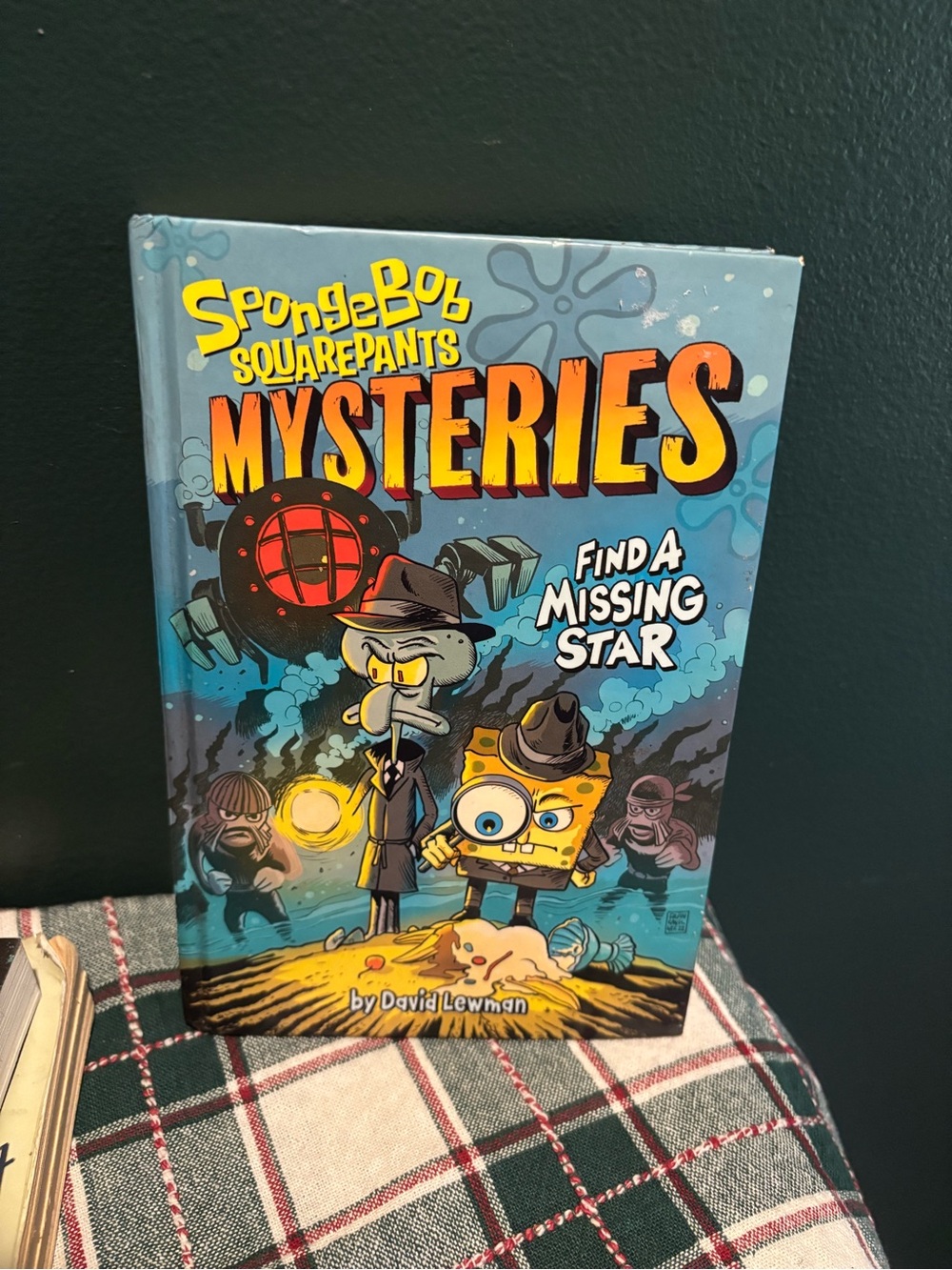 SpongeBob Squarepants Light Blue Adventure Back Cover